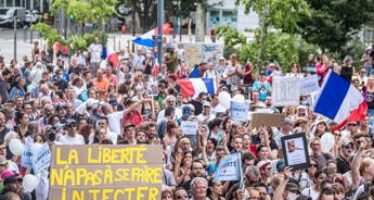 Green pass Francia, proteste oggi in diverse città