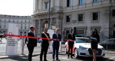 Axpo Italia inaugura a Roma prime stazioni pubbliche di ricarica elettrica