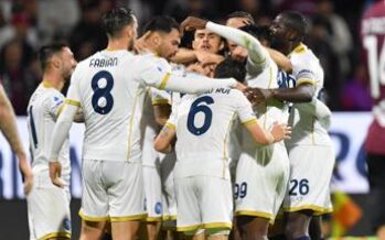 Salernitana-Napoli 0-1, decima vittoria per azzurri