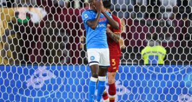 Roma-Napoli 0-0, azzurri frenano: Milan aggancia primo posto
