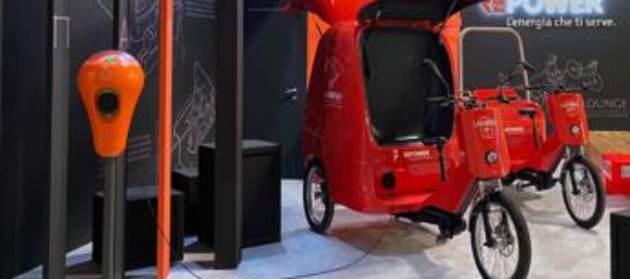 Mobilità: cargo bike e strumenti di ricarica smart, Repower sbarca a Eicma