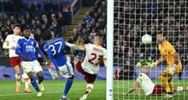 Conference League, Leicester-Roma 1-1 in semifinale andata