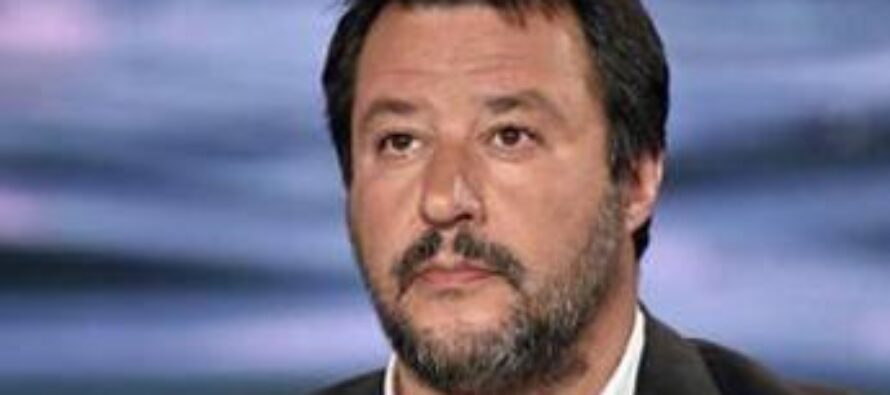Elezioni 2022, Salvini in via Bellerio a Milano per seguire spoglio