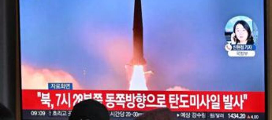 Corea del Nord, nuovo missile verso Mar del Giappone