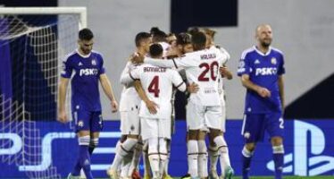 Champions League, Dinamo-Milan 0-4: rossoneri secondi nel girone