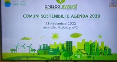 Cresco Award 2022, Città e Comuni protagonisti dello sviluppo sostenibile