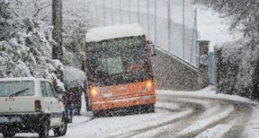 Neve e gelo sull’Italia, allerta meteo per 9 Regioni