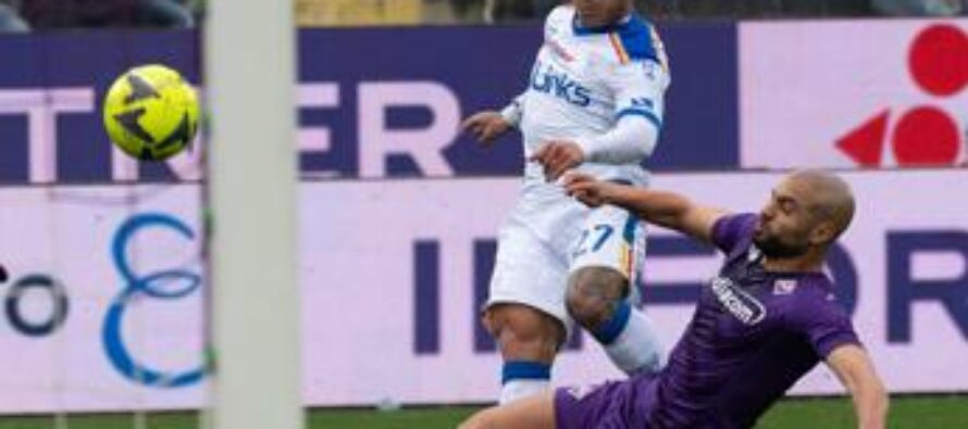 Fiorentina-Lecce 1-0, ai viola basta l’autogol di Gallo