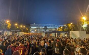 Siviglia-Roma, delusione e rabbia allo stadio Olimpico